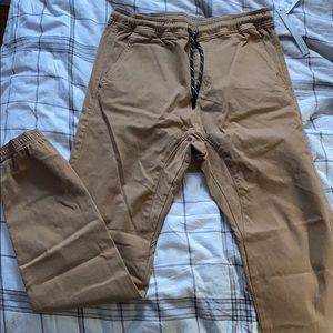 Khaki Joggers